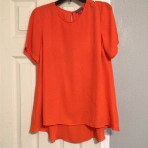 2/$9, 4/$15 Vince Camuto orange blouse
